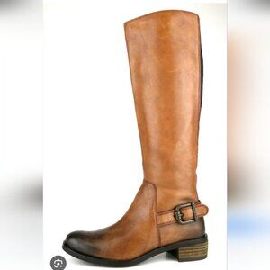 VINCE CAMUTO | Volero Leather Riding Boots Cognac Brown Sz 5.5M